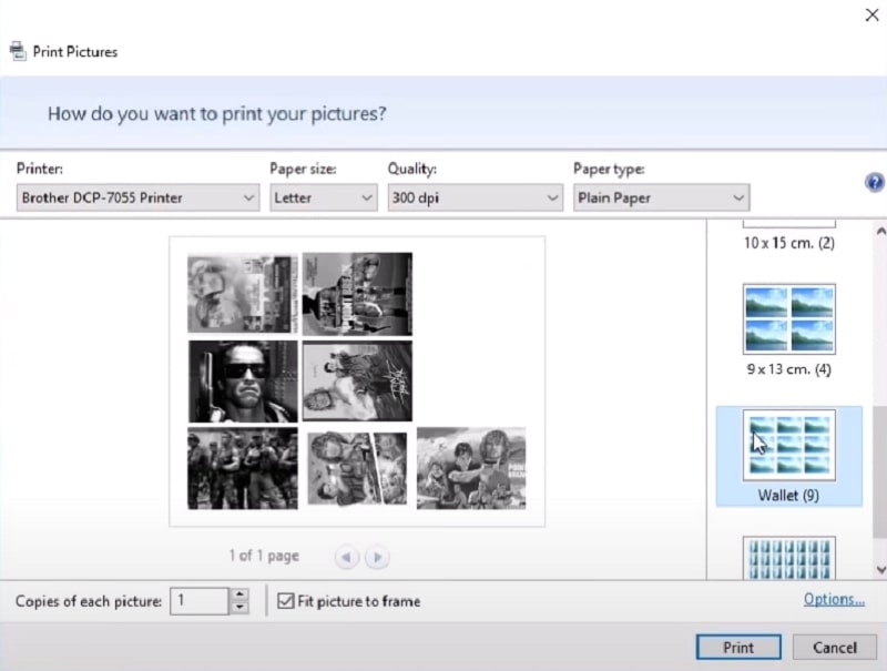 Print Pictures - Windows Photo Viewer